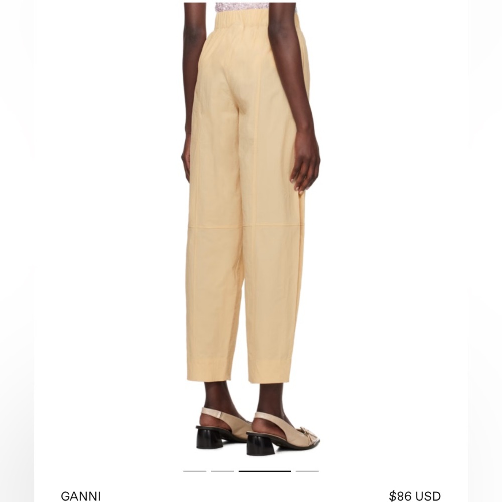 Ganni High-Waisted Pants - Picture 3 of 9